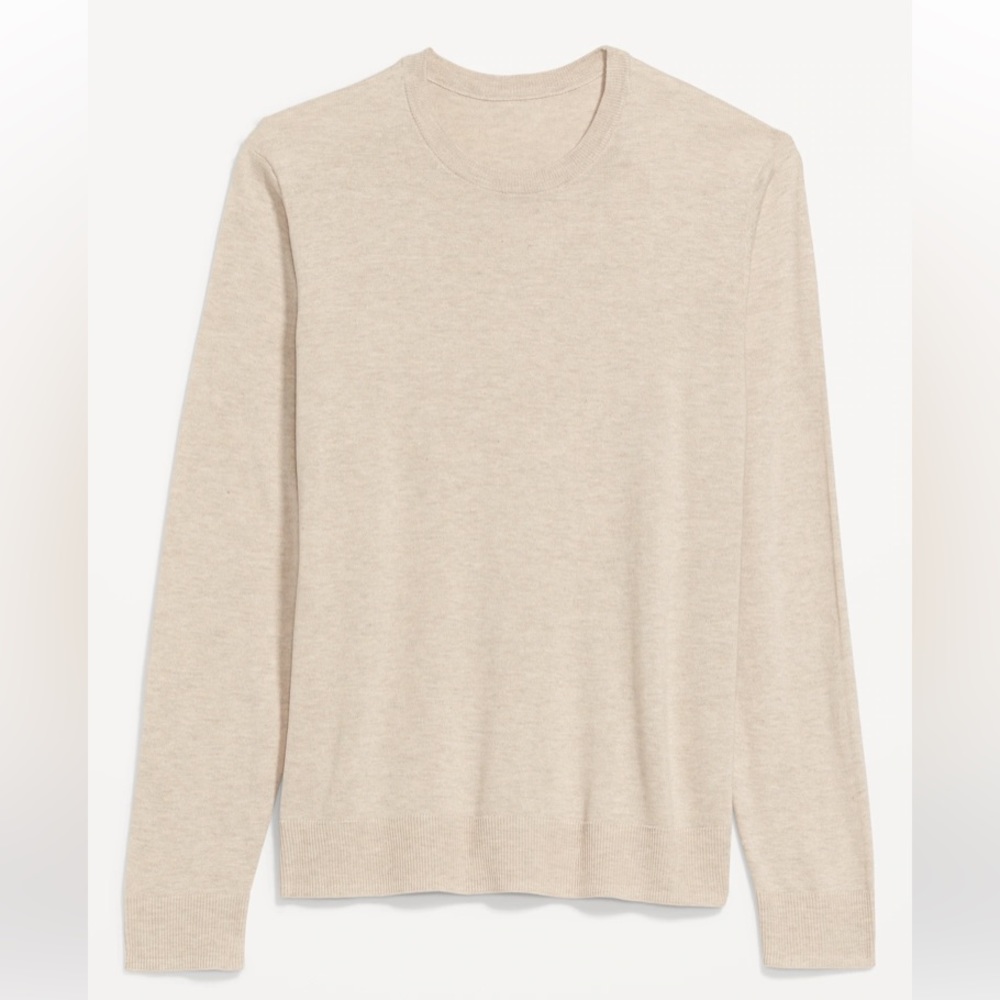 NWT Old Navy Crew-Neck Cotton-Blend Sweater Men Size Medium